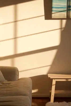 Beige Minimalist Space