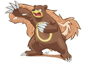 Cute Angry Ursaring