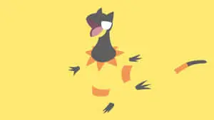 Minimalist Yellow Heliolisk