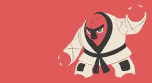 Throh Red Background